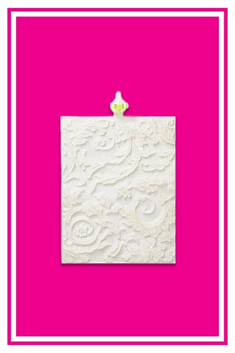 <p>After playing with materials for 12 years, Laurie Steinfeld created&nbsp;The Original Wall Stamp&nbsp;<i data-redactor-tag="i">($30-$35,&nbsp;<a href="http://originalwallstamp.com/shop/">originalwallstamp.com</a>)</i>, a flexible, translucent rubber tool with a built-in level for seamless stamping.</p><p>Our panelists loved how easy it was: Pick one of six designs, glide paint on the back and stamp. Laurie says that with practice you can transform a room in less than two hours for a fraction of the cost of wallpapering.</p>