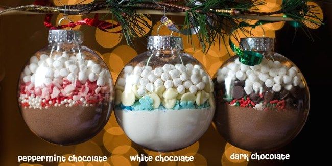 Hot Chocolate Ornament - Edible Christmas Gift Idea