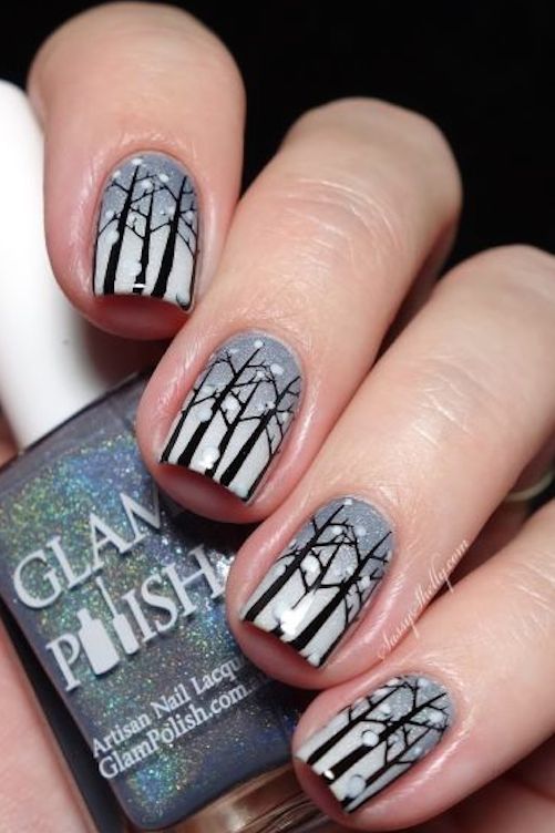 Gelish Nail Art Stamping