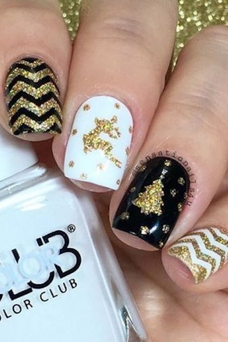 Xmas Nail Art Designs