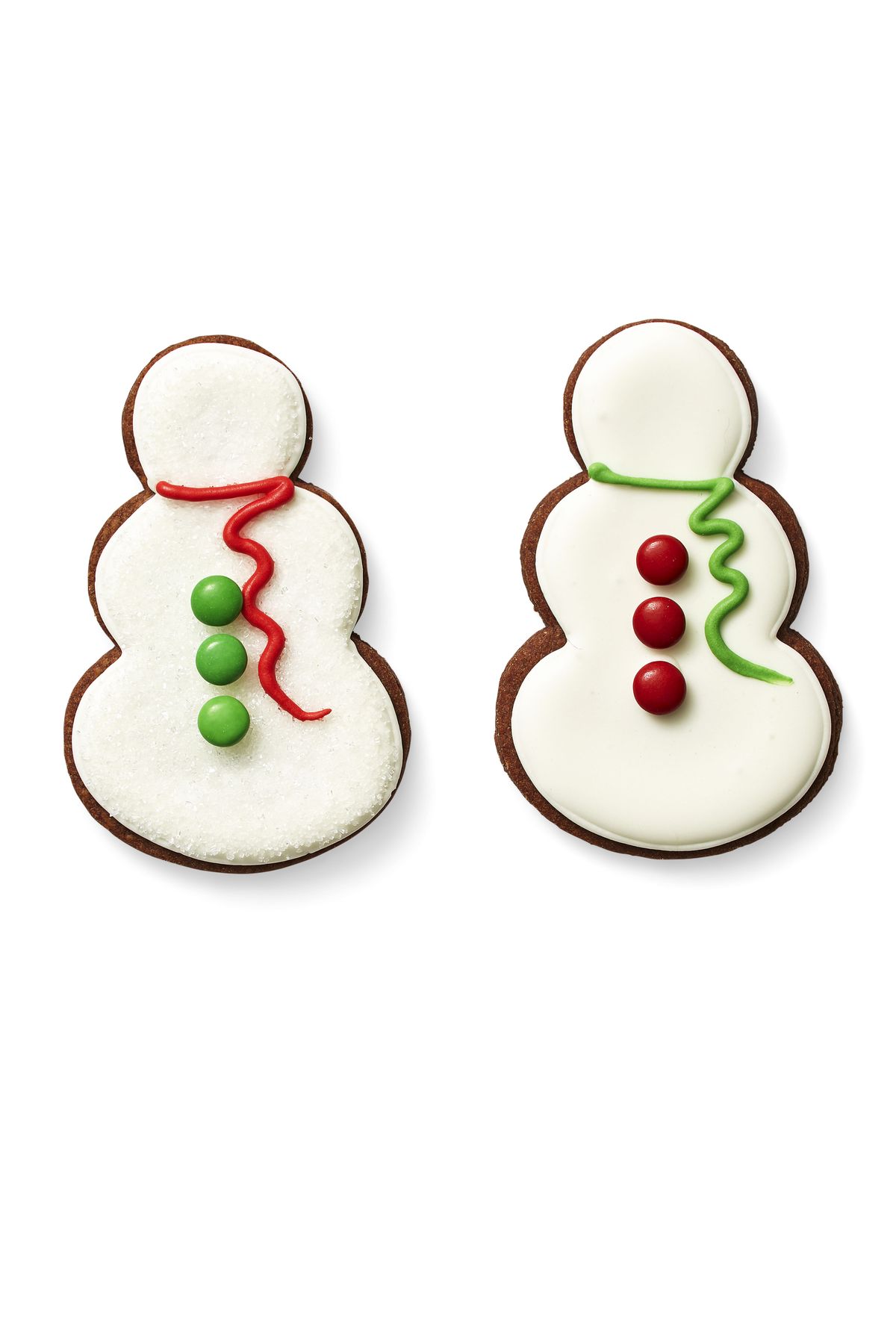 Frosted the Snowmen - Decorating Christmas Cookie Ideas