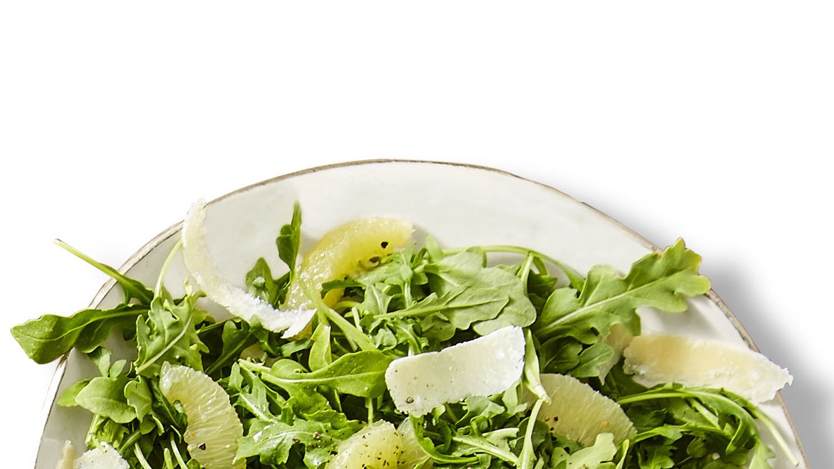 Arugula Salad with Shaved Parmesan, Lemon & Olive Oil