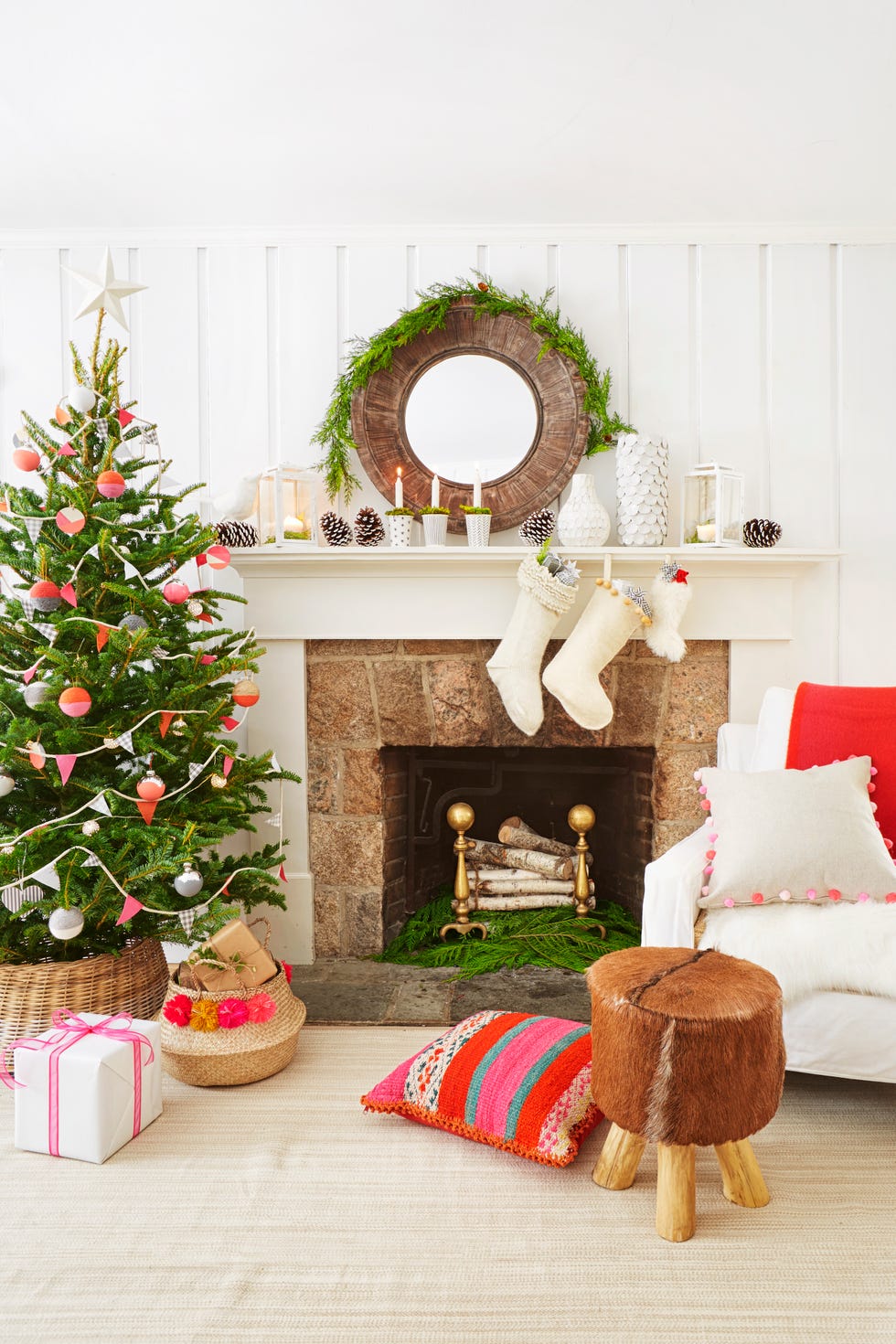living room christmas decoration ideas