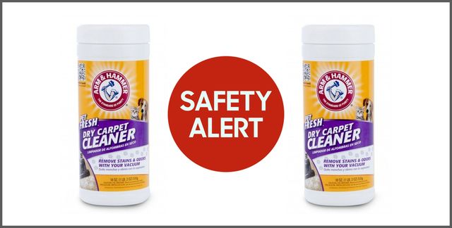 Dry Carpet Cleaning Powder Recalled Due