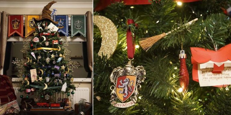 Harry Potter Christmas Tree - Harry Potter Holiday Decorations