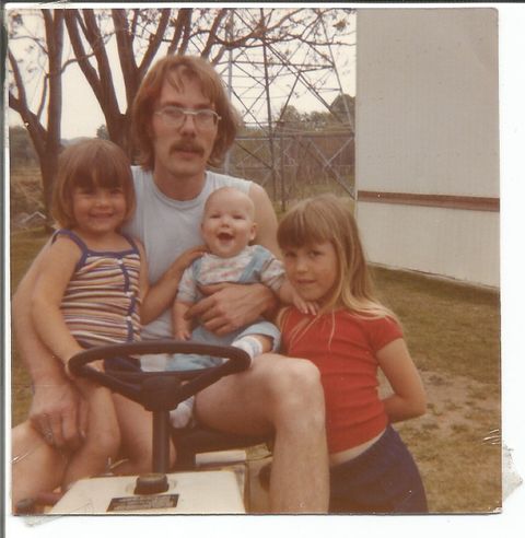 David Aukerman with Pam, Jen and David Jr. in 1981