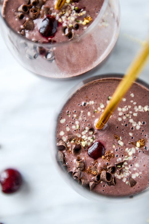 Frullato al cioccolato fondente alla ciliegia Immagine