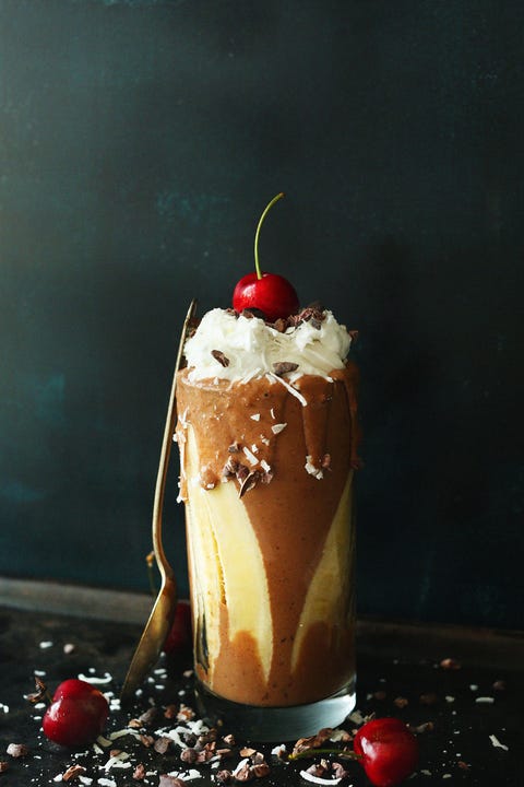 Frullato di banana split Immagine