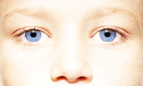 if you have blue eyes they re actually brown and you just don t