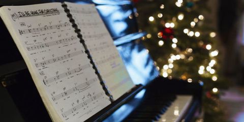 Music, Sheet music, Christmas decoration, Notebook, Document, Ornament, Classical music, Paper, 