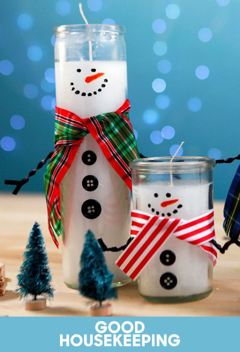 Details about   Translucent Snowman Holder with Red or White Candle Holiday Decor