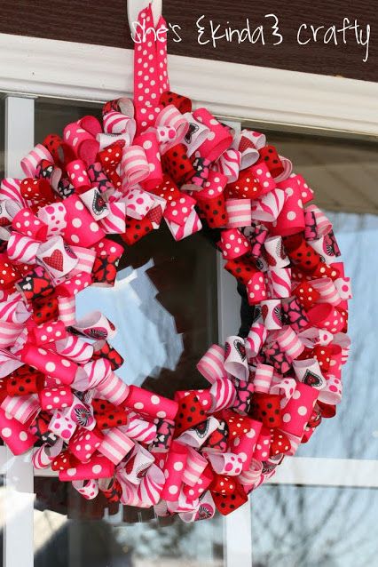 33 Diy Valentine S Day Wreaths Homemade Door Decorations For