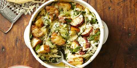 spinach and gruyere potato casserole