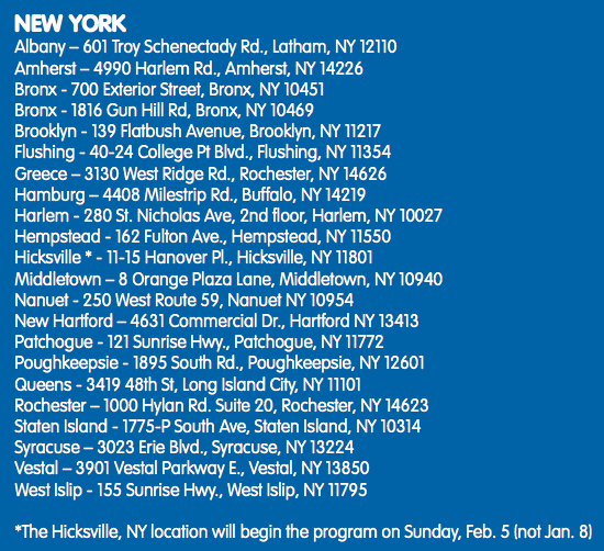 New York Chuck E Cheese Locations