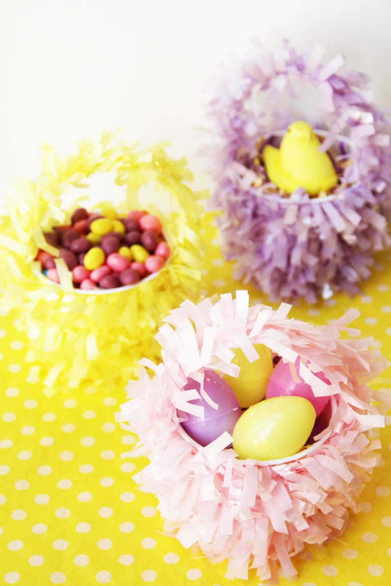 40 Diy Easter Basket Ideas Unique Homemade Easter Baskets Good Housekeeping