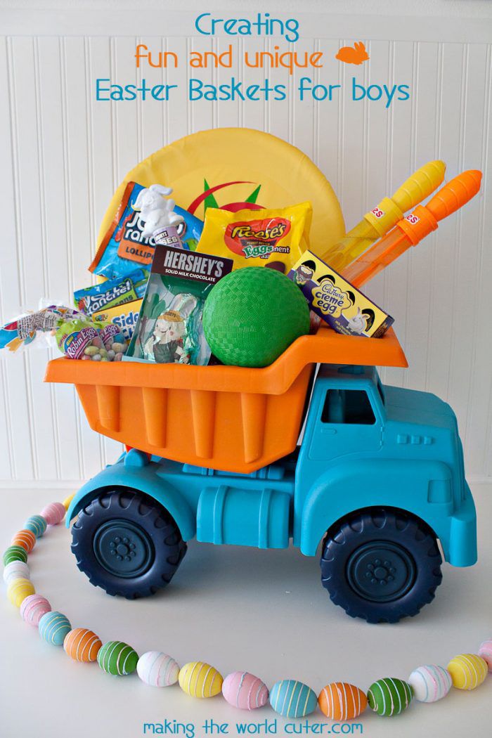 easter basket ideas for 1 year old boy