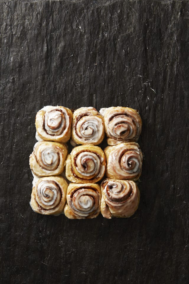 glazed cinnamon rolls
