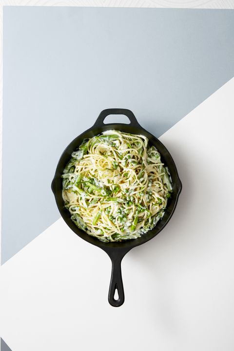 Veggie Goat Cheese Spaghetti - Mother's Day Dinners
