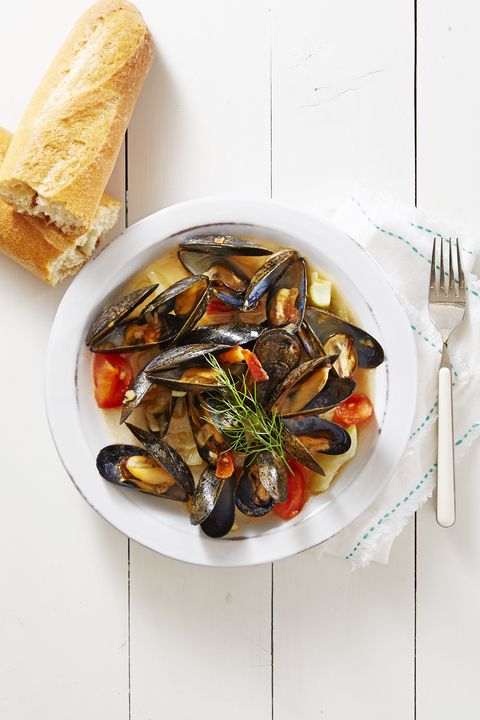 tomato recipes  mussels provencal
