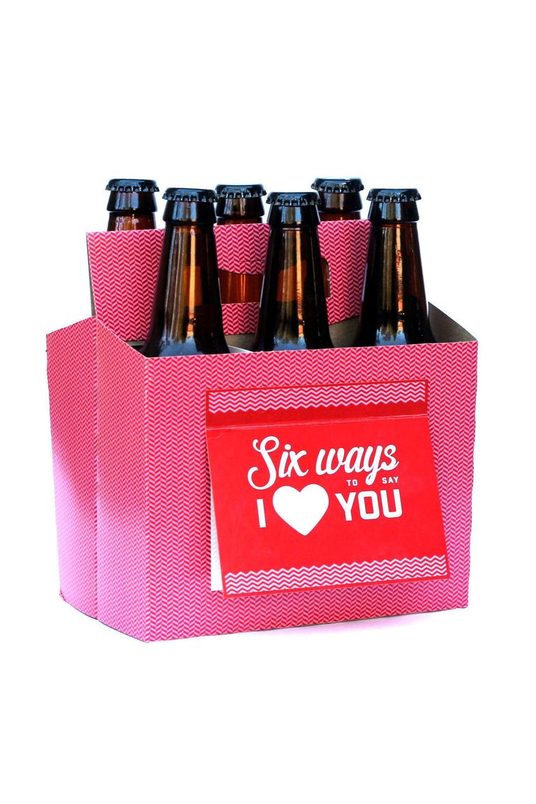 V Day Gifts - Cool ideas for what to add to a V-Day Basket! Repin this ... / Full of gift ideas ranging in price and personalization options, any guy will love these.