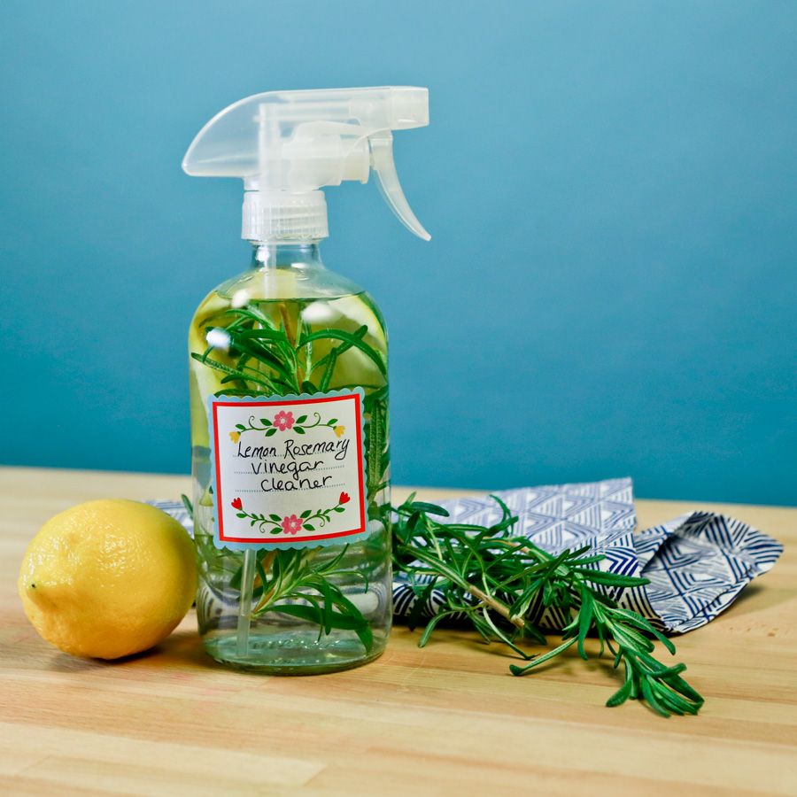 Scented DIY Vinegar Cleaners DIY Natural Home Cleaners   1486680423 Lemon Rosemary Cleaner Square 