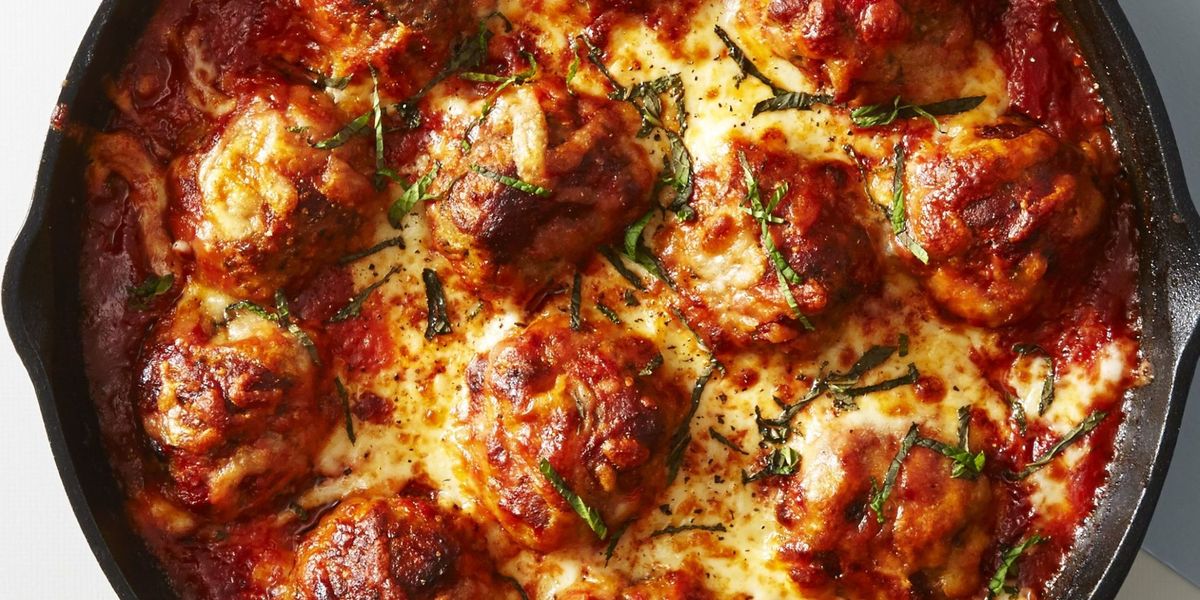 Best Doubly Cheesy Meatball Bake Recipe How To Make Doubly Cheesy Meatball Bake