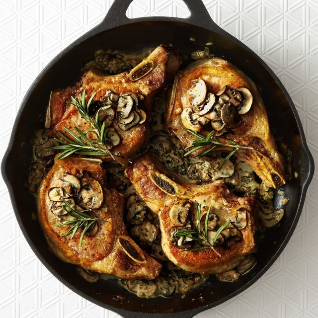 Make This Pork Chops with Rosemary Truffle Sauce Recipe in Your Cast ...