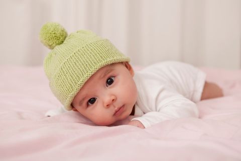 Nose, Lip, Cheek, Skin, Textile, Comfort, Child, Headgear, Baby & toddler clothing, Knit cap, 