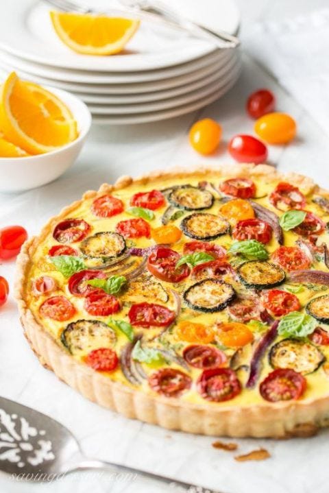 Farmers' Market Quiche