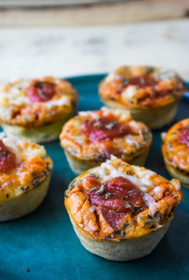 Mini Pizza Crustless Quiche