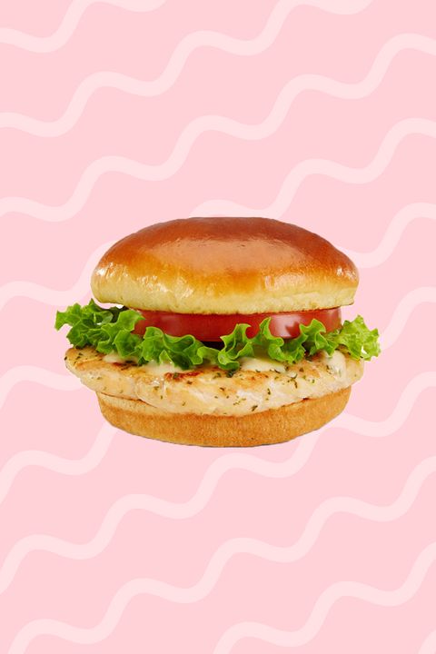 Food, Dish, Hamburger, Cuisine, Original chicken sandwich, Veggie burger, Cheeseburger, Fast food, Breakfast sandwich, Burger king grilled chicken sandwiches, 