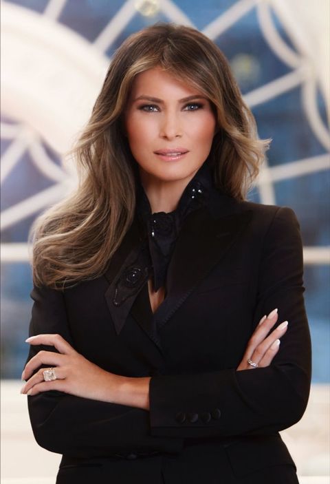 melania trump portrait