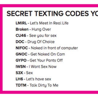 Secret codes your kids are using on social media