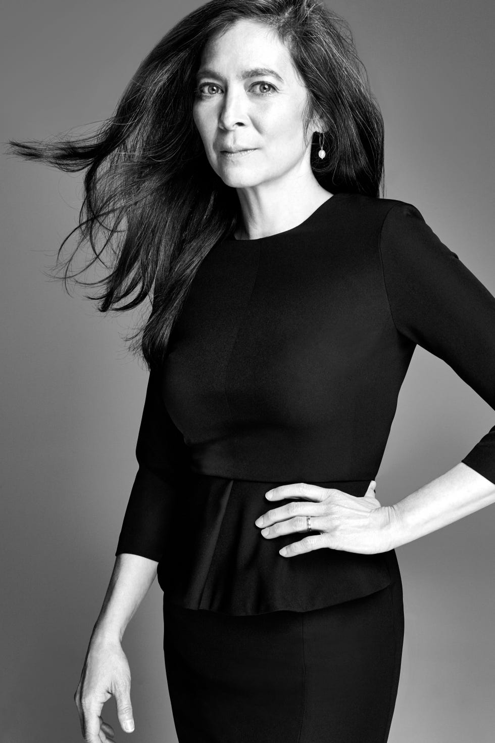 <p><strong data-redactor-tag="strong"><a href="http://www.dianepaulus.net/" target="_blank" data-tracking-id="recirc-text-link">Diane Paulus</a>, 60, Tony Award-winning artistic director of the American Repertory Theater at Harvard University and Director of&nbsp;</strong><strong data-redactor-tag="strong"><i data-redactor-tag="i">Waitress</i>&nbsp;on Broadway</strong><span class="redactor-invisible-space" data-verified="redactor" data-redactor-tag="span" data-redactor-class="redactor-invisible-space"></span><br></p><p>"I want to create theater that makes us feel alive and fully engaged with the changing world around us. I believe industry leaders must talk about what has been difficult and challenging — presenting the 'perfect' can send the wrong message for young women who might feel 'That's not me, I can't do that....' When you hit 50, you've lived through tough times and survived them,&nbsp;and you're not afraid to share."&nbsp;<strong data-redactor-tag="strong" data-verified="redactor"></strong></p><p><em data-redactor-tag="em" data-verified="redactor"><strong data-redactor-tag="strong" data-verified="redactor">Wardrobe:</strong></em> <em data-redactor-tag="em" data-verified="redactor">Dress: similar styles by Zara</em></p>