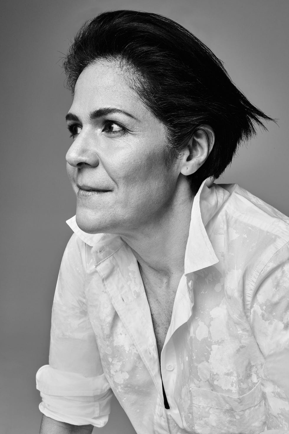 <p><strong data-redactor-tag="strong" data-verified="redactor">Lucero Martinez, 50, Executive Chef, <a href="http://www.richardsandoval.com/pampano/" target="_blank" data-tracking-id="recirc-text-link">Pompano</a>&nbsp;</strong><span class="redactor-invisible-space" data-verified="redactor" data-redactor-tag="span" data-redactor-class="redactor-invisible-space"></span><br></p><p>"After so many years working in a restaurant kitchen, I'm excited to be creating a new line of salsas and other Mexican culinary products. I am also writing a book about growing up in Mexico and my road to becoming a chef in a male-dominated world. At 50, I feel free, like nothing can stop me!" &nbsp;&nbsp;<span data-redactor-tag="span" data-verified="redactor"></span></p><p><em data-redactor-tag="em" data-verified="redactor"><strong data-redactor-tag="strong" data-verified="redactor">Wardrobe:</strong> <a href="https://www.jcrew.com/p/womens_feature/newarrivals/buttonupshirts/limitededition-perfect-shirt-in-paint-splatter/G6464" target="_blank" data-tracking-id="recirc-text-link">Limited-Edition Perfect Shirt in Paint Splatter</a>, J.CREW, $89.50</em></p>