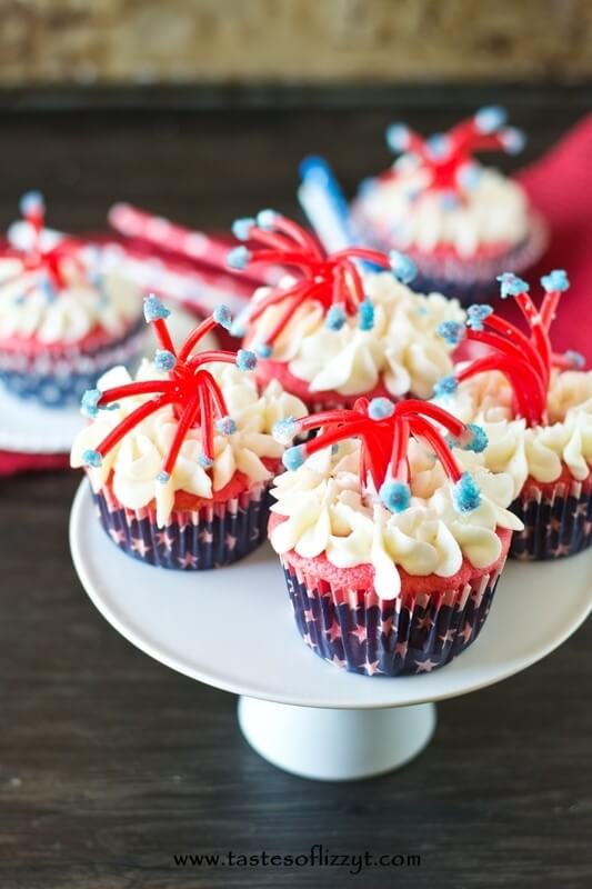 15+ Cute 4th of July Cupcake Ideas Easy Recipes for Fourth of July