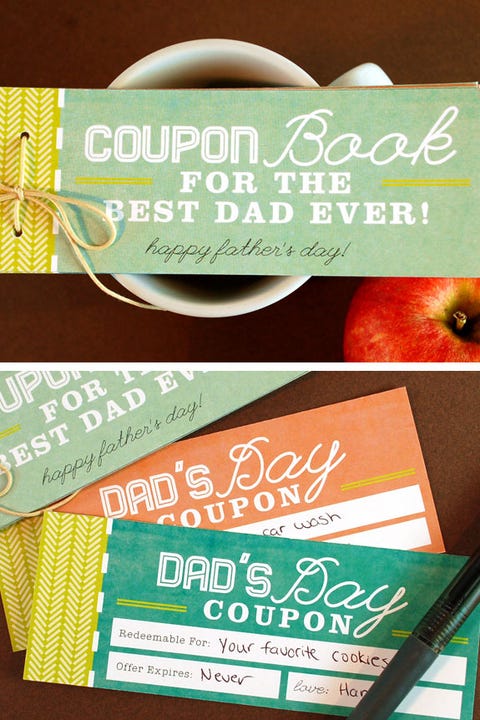 Coupon Book - Father's Day Crafts