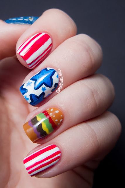 22 Best 4th Of July Nail Art Designs Cool Ideas For Patriotic Fourth Of July Nails
