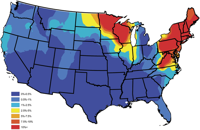 Maps Show Where Lyme Disease Will Be The Most Prevalent This Year