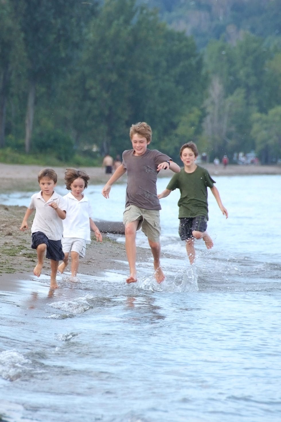 Fun, Water, Vacation, Summer, Leisure, Recreation, Happy, Play, Child, Barefoot, 