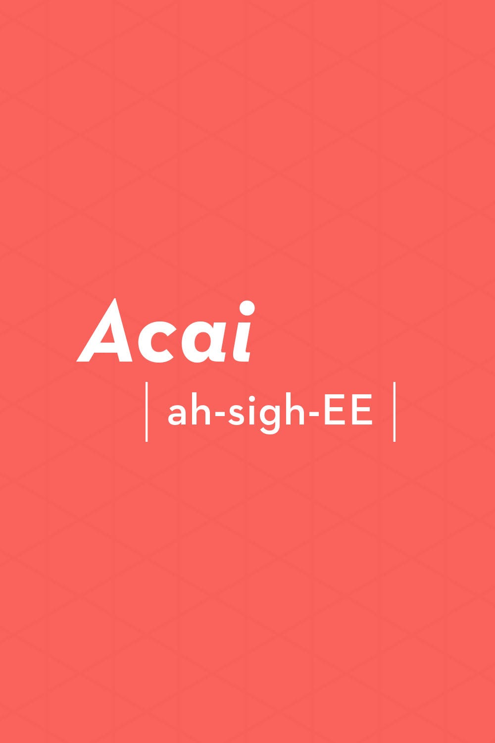 acai