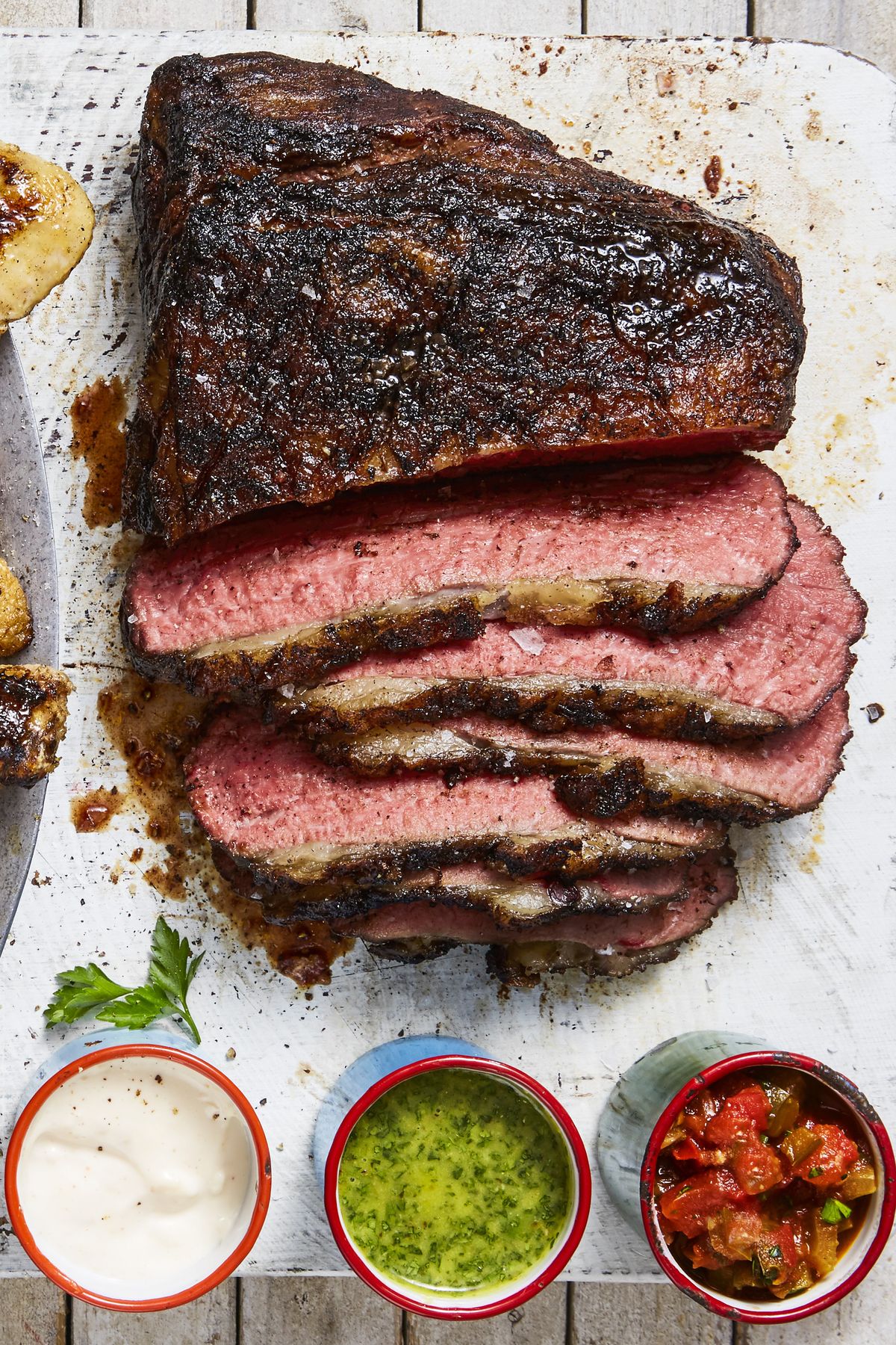 sweet and smoky tri tip   4th of july recipes