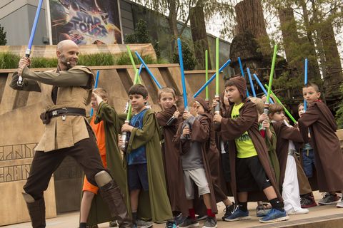 Jedi training at Walt Disney World