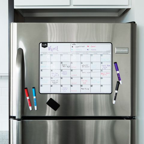 magnetic dry erase fridge calendar
