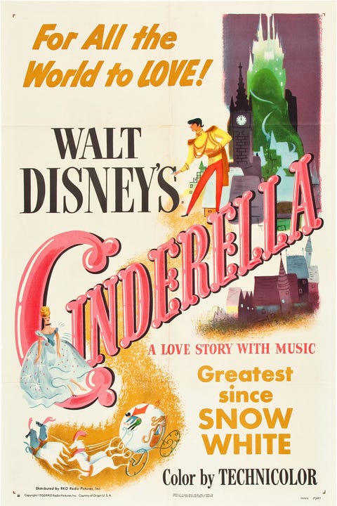 Les années 50 : Retour sur 54 évènements marquants 6 Cendrillon 1950