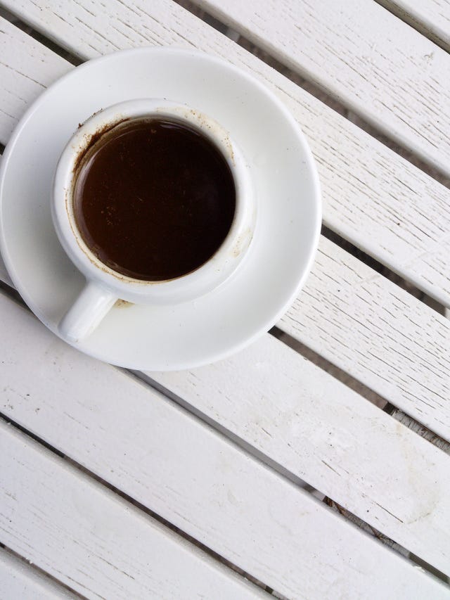 black coffee