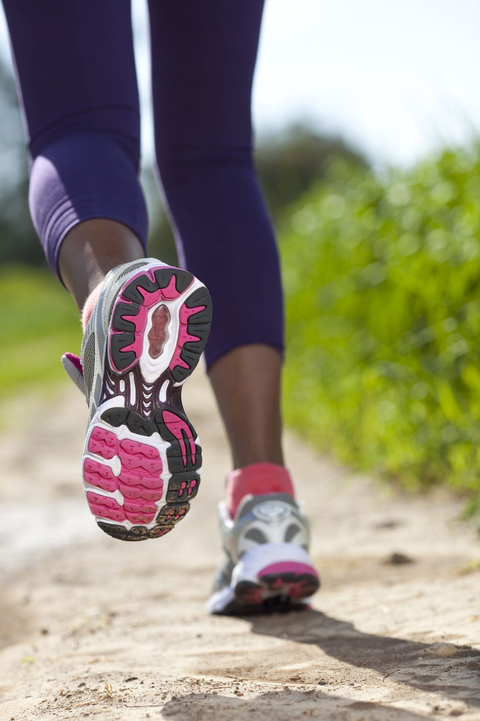 woman running