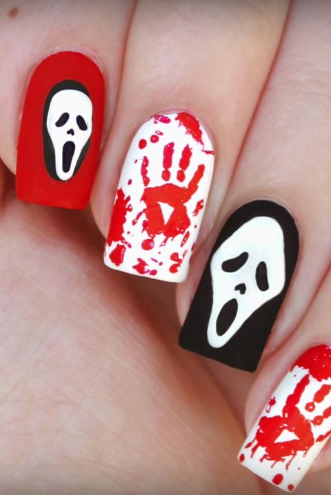 48 Halloween Nail Art Ideas 2020 Easy Halloween Nail Polish Designs