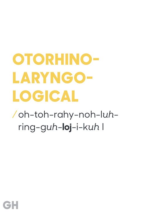 otorhinolaryngological