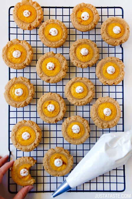 Pumpkin  Cheesecake Cookies